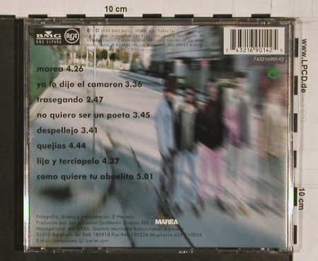 Marea: La Patera, RCA, E, 99 Typ: CD Best.-Nr.: 64243 Preis: 10,00 Euro