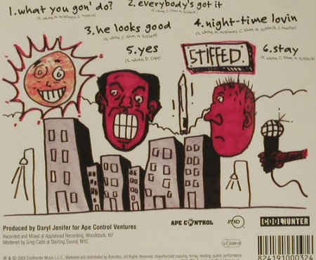 Stiffed: Sex Sells, 6Tr., Cool Hunter (CHcd0003), UK, 2003 Typ: CD Best.-Nr.: 64881 Preis: 7,50 Euro