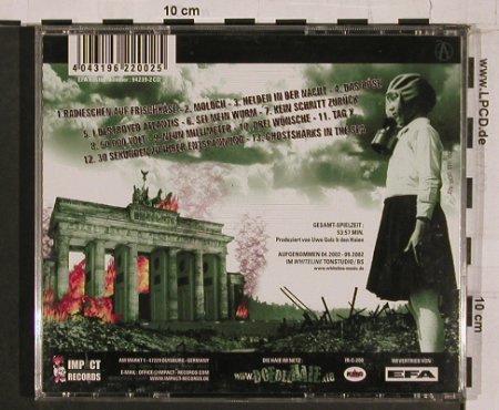Dödelhaie: Schätzchen, ich habe d.Land befreit, Impact, D, 2004 Typ: CD Best.-Nr.: 65008 Preis: 10,00 Euro