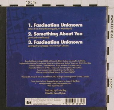 All Systems Go: Fascination Unknown*2+1, Bad Taste(), EU, 2002 - CD5inch - 65056 - 3,00 Euro