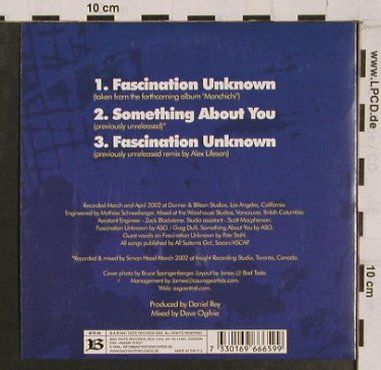 All Systems Go: Fascination Unknown*2+1, Bad Taste, EU, 2002 Typ: CD5" Best.-Nr.: 65056 Preis: 3,00 Euro