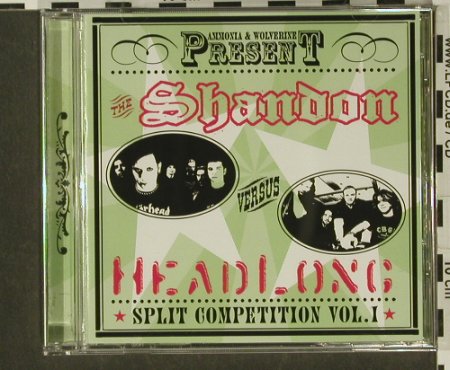 Shandon vs Headlong: Split Competition Vol.1, Ammonia/Wolverine(AMM 001), D,  - CD - 65365 - 7,50 Euro
