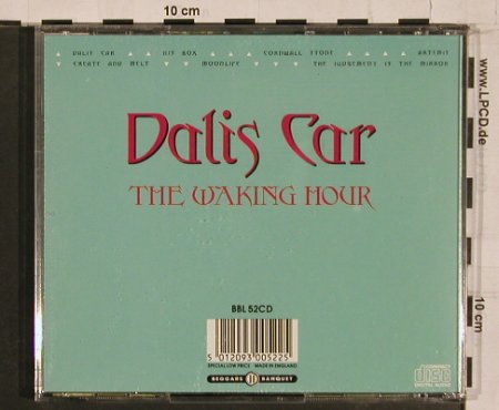 Dalis Car: The Waking Hour, vg+/m-, BBQ(BBL52), UK,  - CD - 66238 - 10,00 Euro