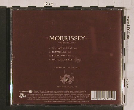 Morrissey: You Have Killed Me*2+2, CD II, Attack(ATKXD017), UK, 2006 - CD5inch - 66757 - 5,00 Euro