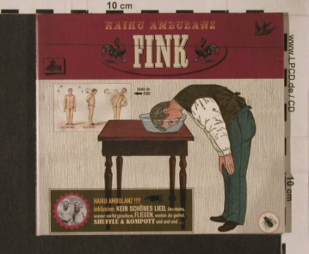 Fink: Haiku Ambulanz, Digi,Promo, Trocadero (TR 20322), D, 2003 Typ: CD Best.-Nr.: 66816 Preis: 7,50 Euro