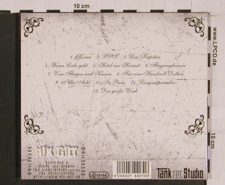 Frustkiller: Serum, Digi, Nix Gut (NG70), , 2005 Typ: CD Best.-Nr.: 66821 Preis: 10,00 Euro