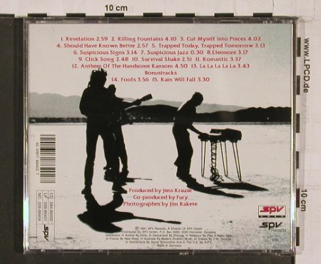 Fury In The Slaughterhouse: Hook A Hey, vg+/m-, SPV, D, 1991 Typ: CD Best.-Nr.: 67439 Preis: 6,00 Euro