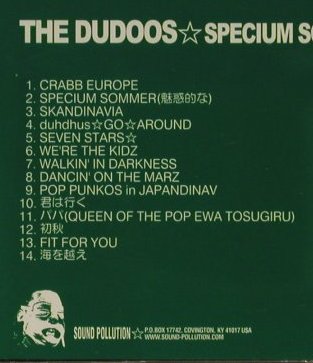 Dodoos, the: Specium Sommer, Sound Pollution(Pollute 073), US,  - CD - 67475 - 12,50 Euro