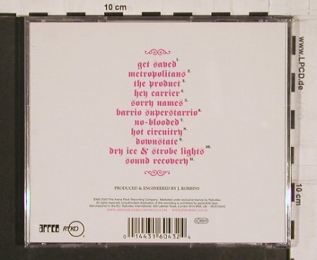 Pilot To Gunner: Get Saved, Arena/Ryko(), EU, 03 - CD - 67552 - 10,00 Euro