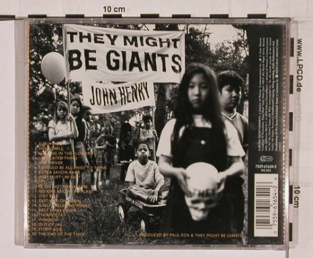 They Might Be Giants: John Henry, Elektra, D, 94 Typ: CD Best.-Nr.: 68229 Preis: 10,00 Euro