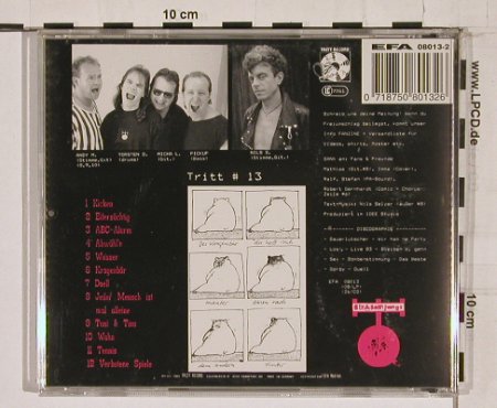 Strassenjungs: Duell, Tritt 13, D, 91 Typ: CD Best.-Nr.: 68282 Preis: 10,00 Euro