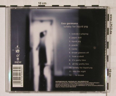 Germano,Lisa: Lullaby for Liquid Pig, Lisa G., EU, 2003 Typ: CD Best.-Nr.: 68585 Preis: 10,00 Euro