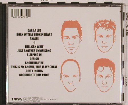 Arrivals,The: Exsenator Orange, co, Thick Rec., US, 2003 Typ: CD Best.-Nr.: 68817 Preis: 11,50 Euro