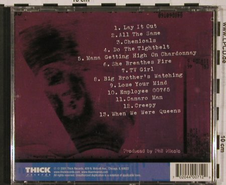 Blue Meanies: The Post Wave, Thick Rec. (THK-071), US, co, 2001 Typ: CD Best.-Nr.: 68821 Preis: 10,00 Euro