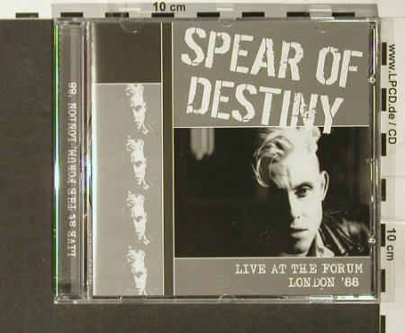 Spear of Destiny: Live at the Forum London '88,Disc 2, Easterstone(), UK, 2006 - CD - 68842 - 7,50 Euro