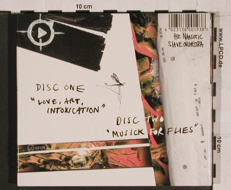 Narcotic Slave Orchestra: Love,Art,Intoxication/Musickf.Flies, RTD, D, 2005 Typ: 2CD Best.-Nr.: 69214 Preis: 12,50 Euro