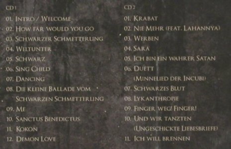 Asp: A Koasma-Horror Vacui Live, FS-New, Trisol (TRI 354 CD), EU, Digi, 2009 Typ: 2CD Best.-Nr.: 80033 Preis: 12,50 Euro