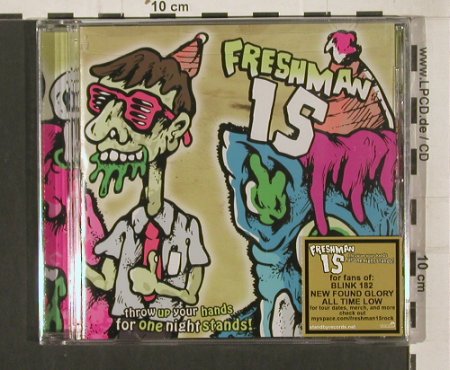 Freshmen 15: Throw Up Your Hands f.1Night Stands, Standby Rec (STB011), US,FS-New, 09 Typ: CD Best.-Nr.: 80083 Preis: 7,50 Euro