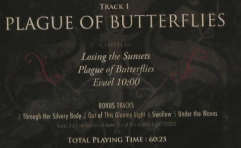 Swallow The Sun: Plague of Butterflies,EP, FS-New, Spinefarm Rec.(), EU, 2008 - CD - 80122 - 10,00 Euro