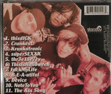 Dot Dot Curve: Your Ears Will Bleeping Bleed, Standby Rec. (STB025), US, FS-New, 2009 Typ: CD Best.-Nr.: 80148 Preis: 10,00 Euro