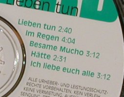 von der Schulenburg,Richard: Lieben tun +4, L'Age D'Or(LADO 17089-3), A, 2002 - CD5inch - 80270 - 4,00 Euro