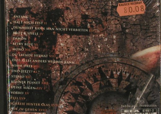Dritte Wahl: Halt mich Fest, Digi, FS-New, Dröönland (011), D, 01 Typ: CD Best.-Nr.: 80291 Preis: 12,50 Euro