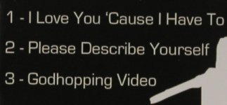 Dogs Die in Hot Cars: I Love You 'Cause I Have to+1+video, V2, EU, 2004 Typ: CD5" Best.-Nr.: 80478 Preis: 1,50 Euro