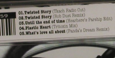 De/Vision: Twisted Story+3, FS-New, Popgefahr Rec. (POP008-5), D, 2011 Typ: CD5" Best.-Nr.: 80600 Preis: 4,00 Euro