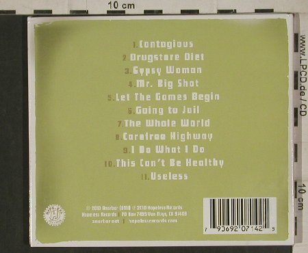 Anarbor: The Words You Don't Swallow, Digi, Hopeless (HR714-2), , 2010 Typ: CD Best.-Nr.: 80625 Preis: 5,00 Euro