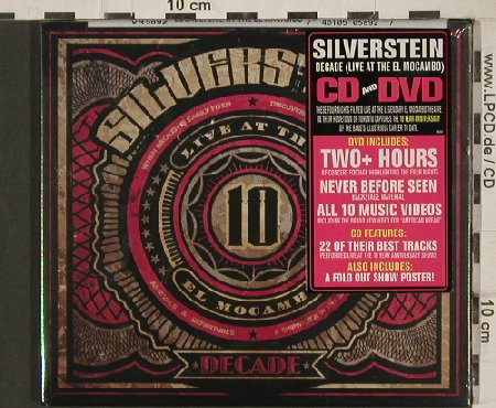 Silverstein: Decade, Live at El Macambo, FS-New, Victory(VR 589), US,Digi, 2010 - CD/DVD - 80856 - 10,00 Euro