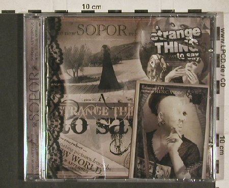 Sopor Aeternus: A Strange Thing to Say, FS-New, Apocalyptic Vision (AV-026-cd), EU, 2011 Typ: CD5" Best.-Nr.: 80927 Preis: 5,00 Euro