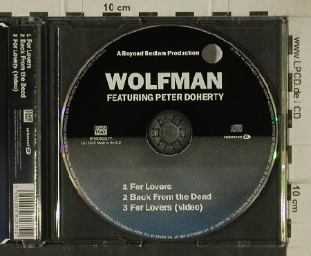 Wolfman  f. Peter Doherty: For Lovers+1+video, RoughTrade(RTRADSCD177), , 2004 - CD5inch - 81389 - 2,50 Euro