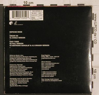 Depeche Mode: Dream On*1+2, Digi, VenusNote(724389753523), EU, 01 - CD5inch - 82085 - 3,00 Euro