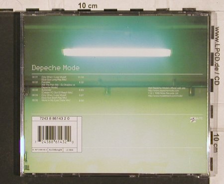 Depeche Mode: Only When I Loose Myself*2+3, Mute CD Bong29 (INT 8 86143-2), EU, 1998 Typ: CD5" Best.-Nr.: 82089 Preis: 3,00 Euro