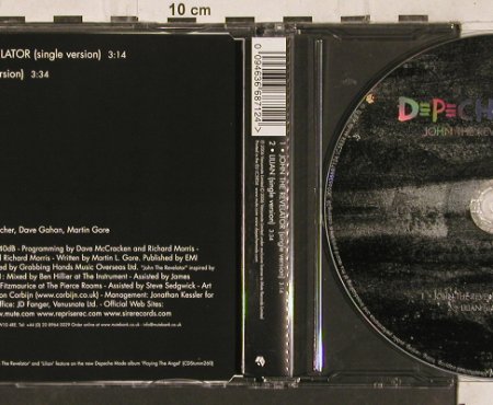Depeche Mode: John the Revelator/Lilian, Venusnote,Bong 38(094636687124), EU, 2006 - CD5inch - 82093 - 6,00 Euro