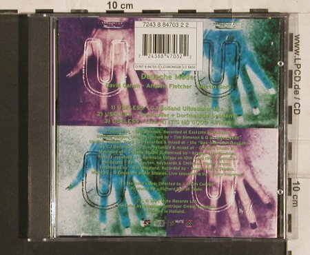 Depeche Mode: Useless *3, Mute, Bong 28(724388470322), NL, 1997 - CD5inch - 82095 - 4,00 Euro