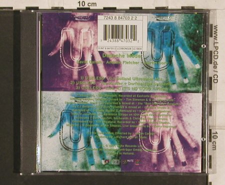 Depeche Mode: Useless *3, Mute, Bong 28 (724388470322), NL, 1997 Typ: CD5" Best.-Nr.: 82095 Preis: 4,00 Euro