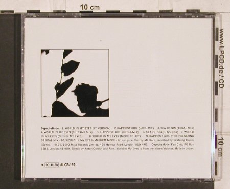 Depeche Mode: World In My Eyes*5+5, Mute/Alfa(90*11*28)(ALCB-159), J, 1990 - CD5inch - 82107 - 10,00 Euro