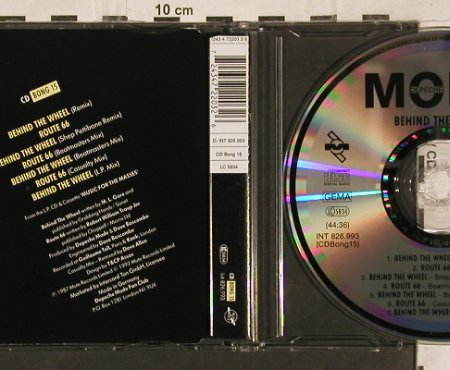 Depeche Mode: Behind The Wheel*4+3 Remix (1987), Mute Bong 15(INT 826.993), D, 1992 - CD5inch - 82109 - 7,50 Euro