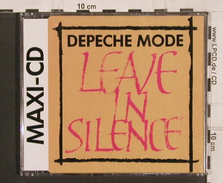 Depeche Mode: Leave in Silence*3+1'82, Mute Bong 1 (INT 826.807), D, 1988 Typ: CD5" Best.-Nr.: 82118 Preis: 6,00 Euro