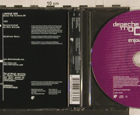 Depeche Mode: Enjoy The Silence / Halo, Venusnote CD Bong 34 (724386753625), EU, 2004 Typ: CD5" Best.-Nr.: 82127 Preis: 5,00 Euro
