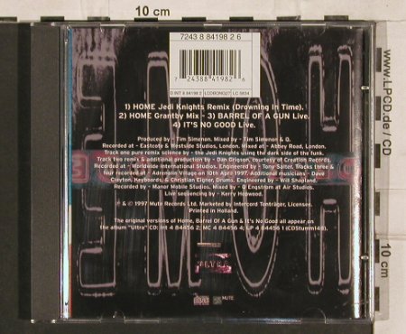 Depeche Mode: Home*2(mix+remix)+2(live), Mute(8 84198 2), NL, 1997 - CD5inch - 82146 - 6,00 Euro