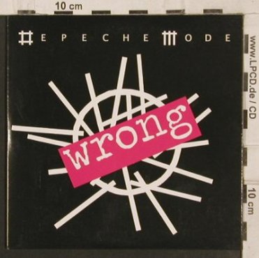 Depeche Mode: Wrong +, Digi, Venusnote CD Bong 40 (5099969651724), EU, 2009 Typ: CD5" Best.-Nr.: 82149 Preis: 4,00 Euro