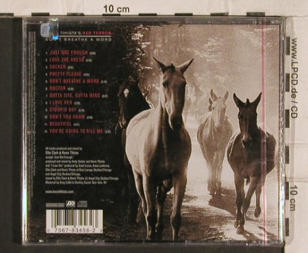 Tihista,Kevin(RedTerror): Don't Breathe A Word, FS-New, Atlantic, US, 2001 Typ: CD Best.-Nr.: 83349 Preis: 7,50 Euro