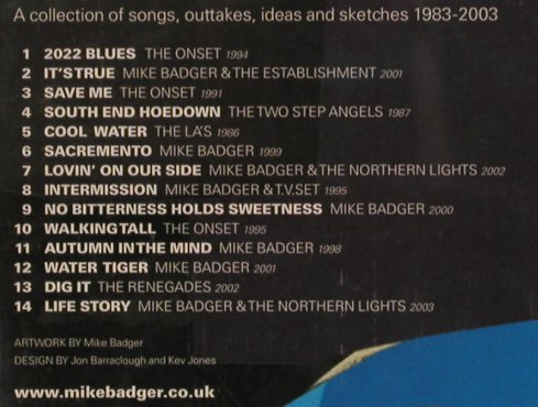Badger,Mike &Friends: Lo-Fi Acoustic Excursions, Generator (Gen9), UK, 2004 Typ: CD Best.-Nr.: 83853 Preis: 10,00 Euro
