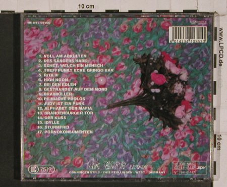 Muskeln,Die: Live, vg+/m-, We Bite (WB085CD), D Typ: CD Best.-Nr.: 84398 Preis: 11,50 Euro