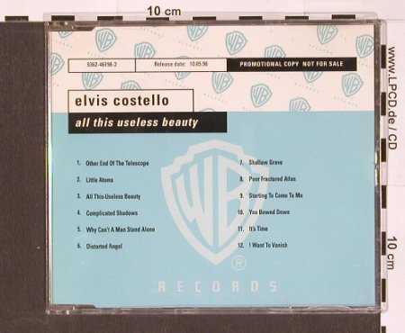 Costello,Elvis: All This Useless Beauty,12Tr..Promo, WB(), D, 96 - CD - 90103 - 10,00 Euro