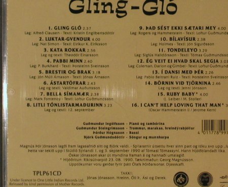 Gling-Glo (Björk): Same, One Little Indian (TPLP61CD), , 90 Typ: CD Best.-Nr.: 90115 Preis: 12,50 Euro