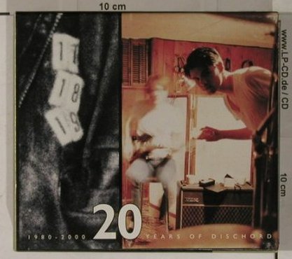 V.A.Twenty Years of Dischord: 73 Songs/1980-2000 Years of,Box, Dischord(DIS125), US, 02 - 3CD - 90566 - 20,00 Euro