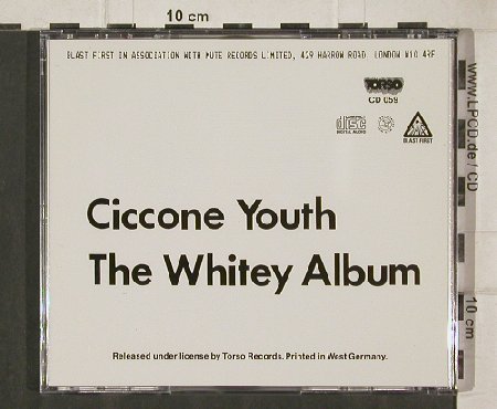 Ciccone Youth: The White Album, Torso(059), D, 1988 - CD - 90800 - 12,50 Euro